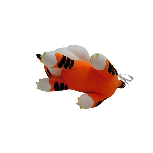 Crayola Orange Tiger Cat 10" Plush Stiffed Animal - Picture 5 of 7